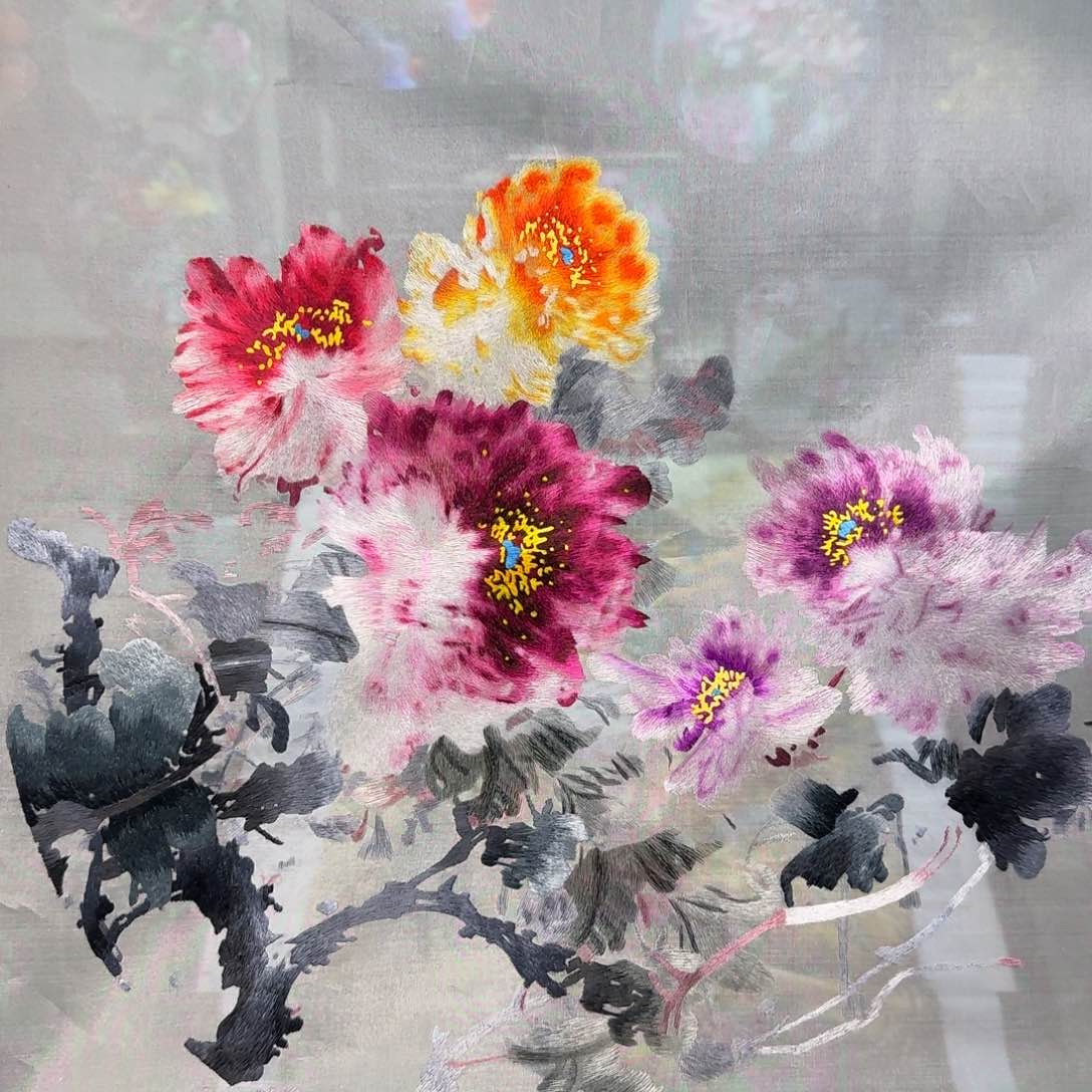 刺绣刺绣工艺精湛