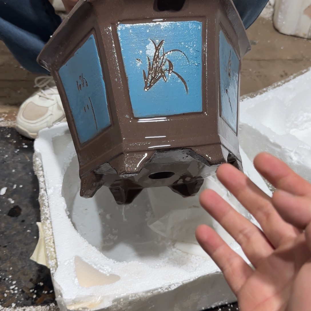 花盆紫砂口径27.23.17口径