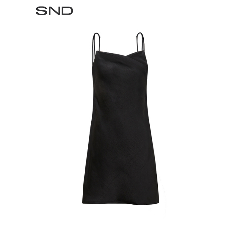 【YIYAN QIN 设计师品牌】SND DM露背连衣裙