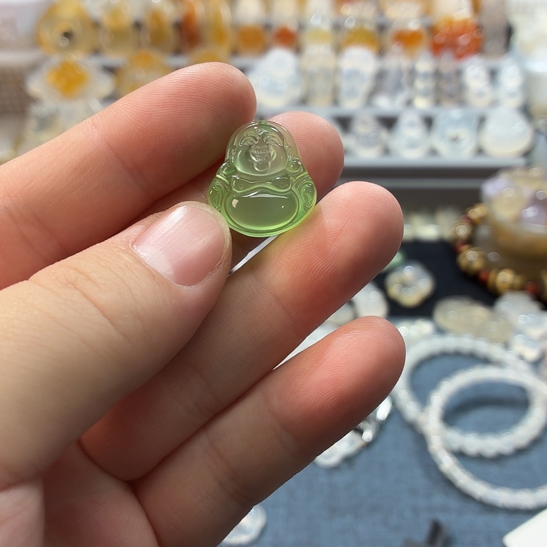 旺***财玛瑙/玉髓未镶嵌吊坠(不含链)