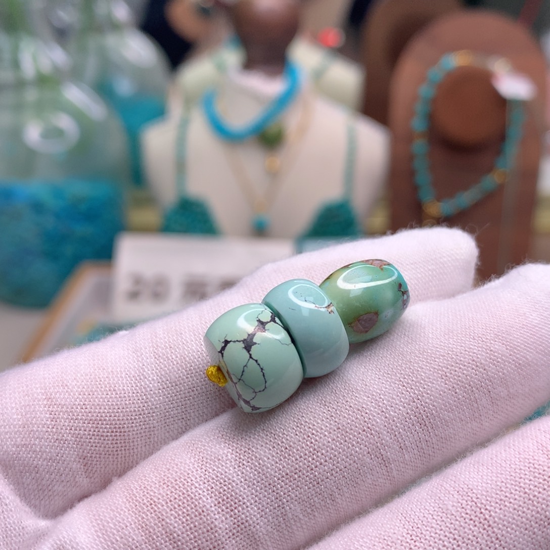 绿松石未镶嵌配饰