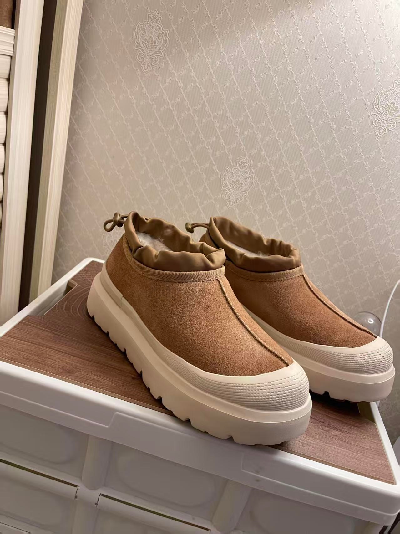 桑坡2025冬季新款王一博雪地靴加厚保暖防滑舒适百搭增高雪地