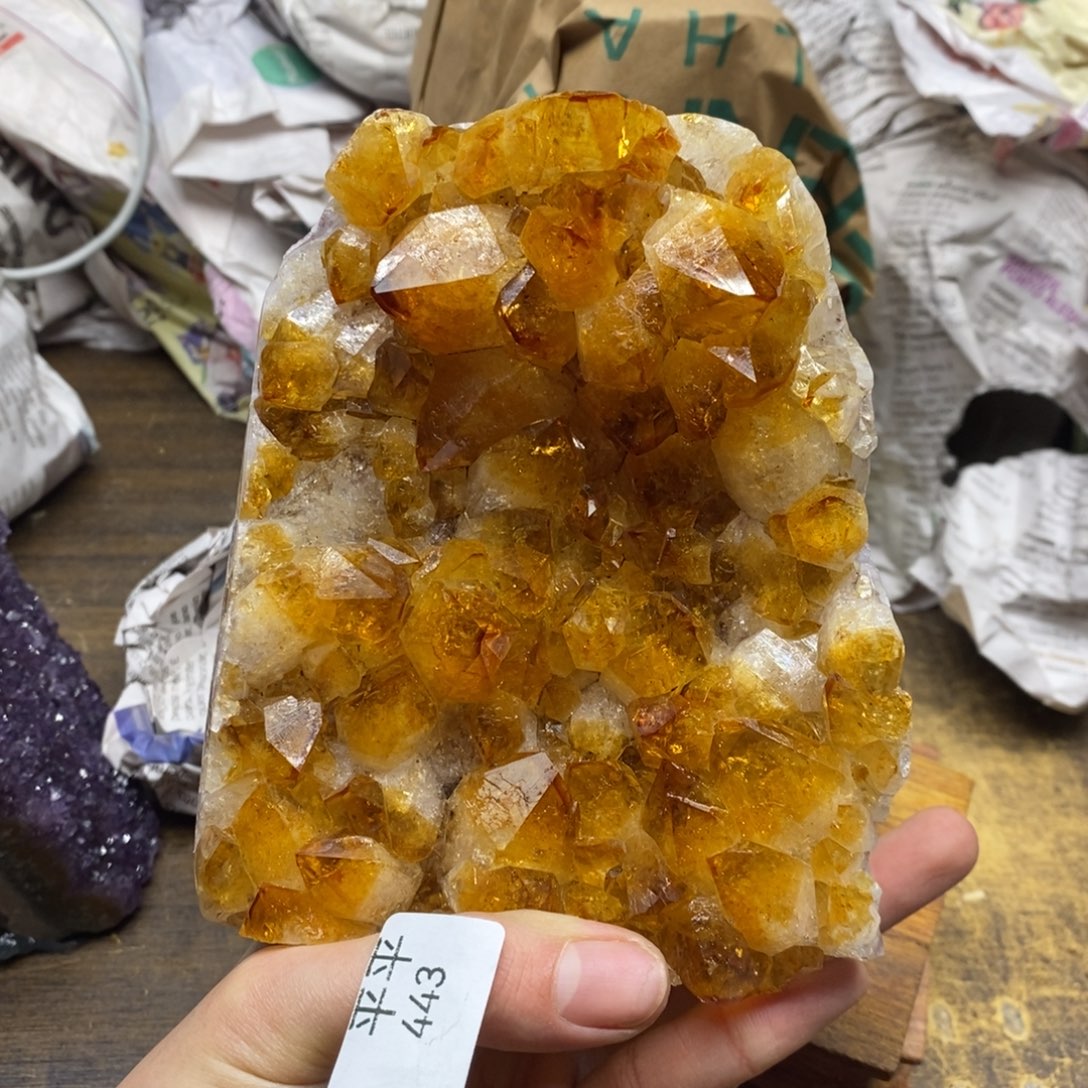 紫晶乌拉圭未镶嵌