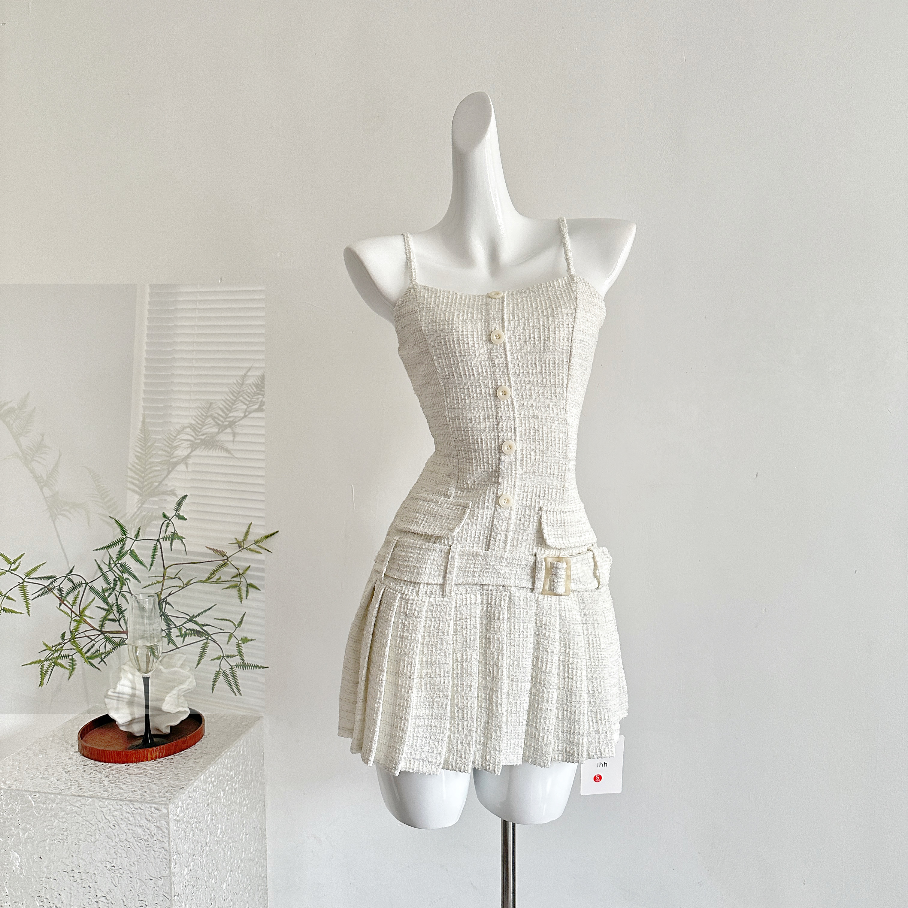 贵富•【贵女千金】贵女私藏法式千金风小香风名媛吊带连衣裙