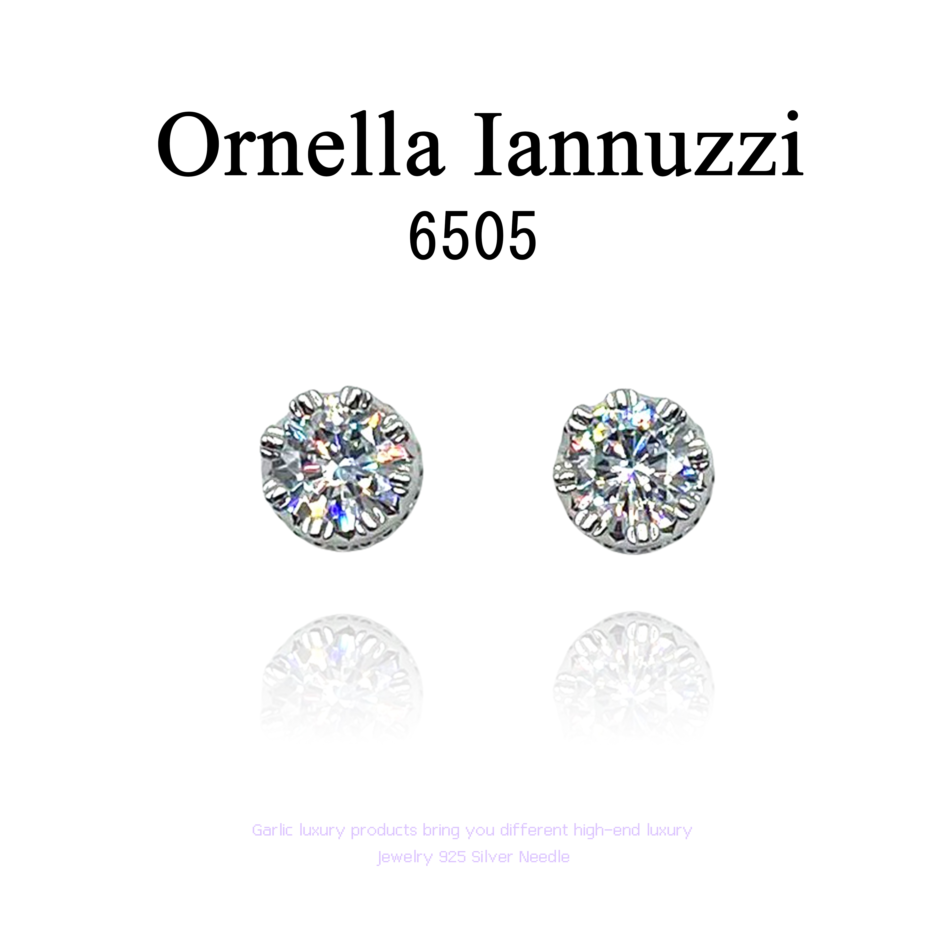 镀K金 设计师款【璀璨王冠】Brilliant Crown耳饰-6505