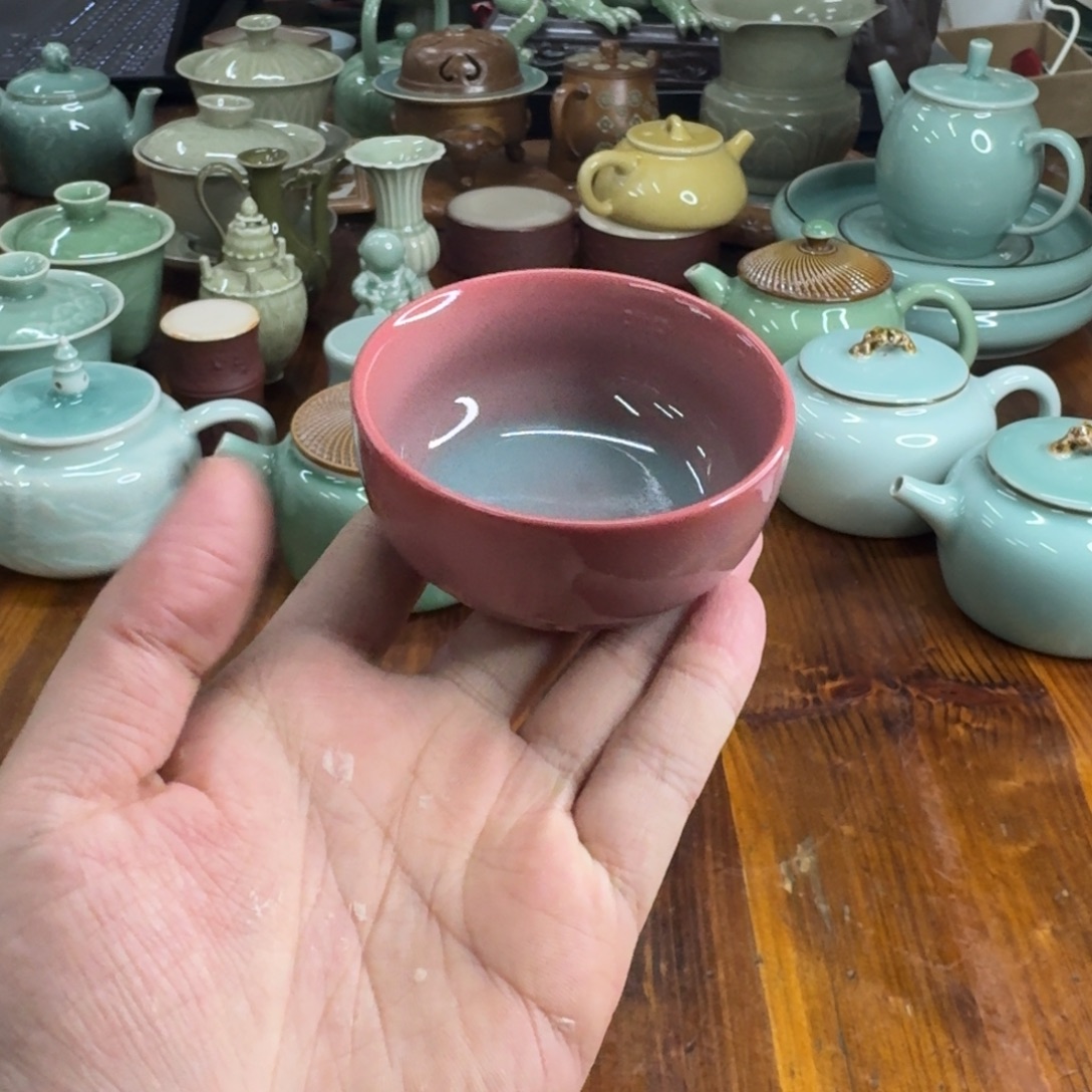 小仲青瓷茶器微瑕7936