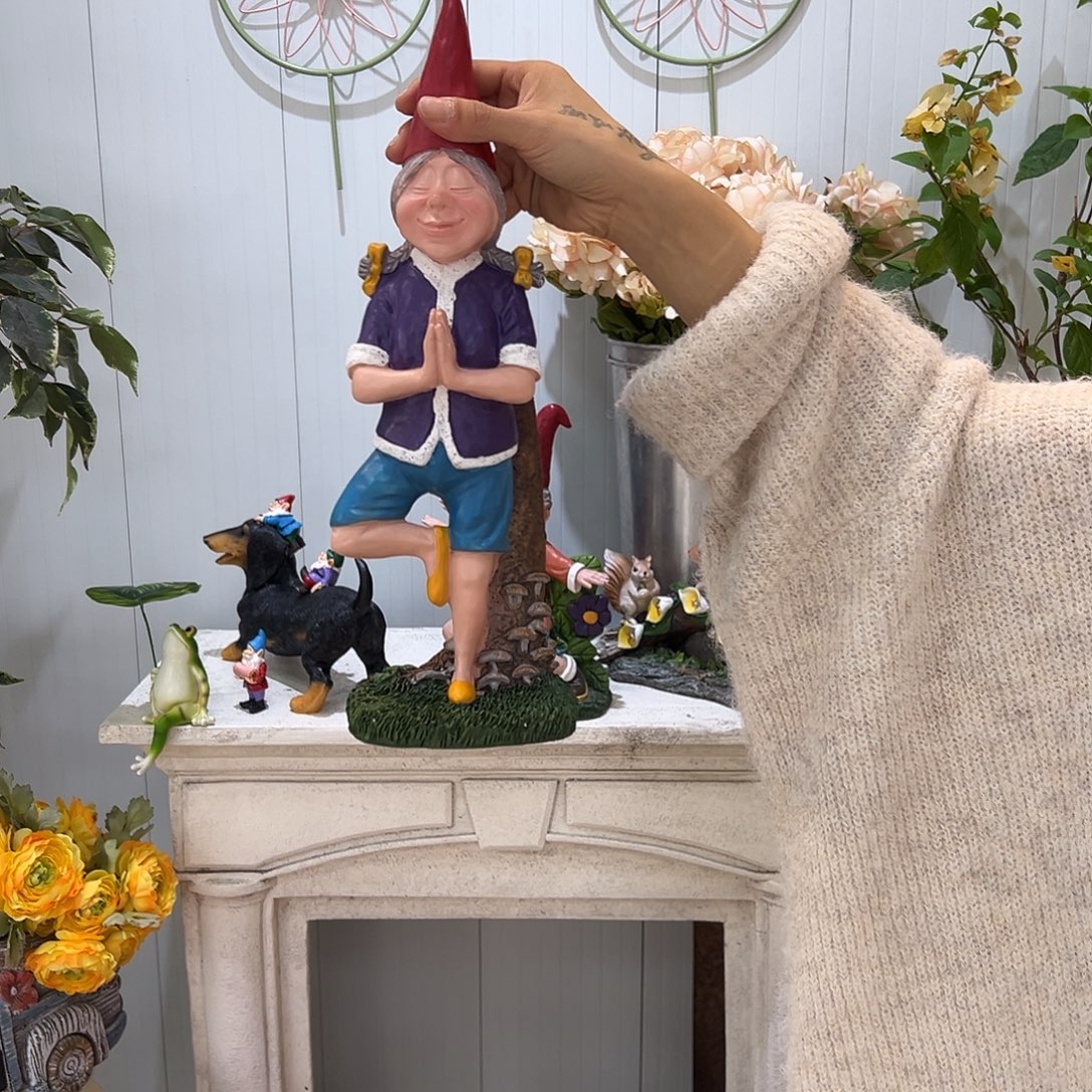 花园摆件红红火火