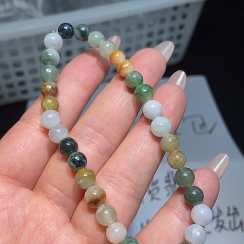 未镶嵌手串翡翠翡翠