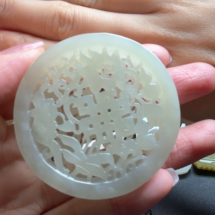 和田玉挂件未镶嵌丹*