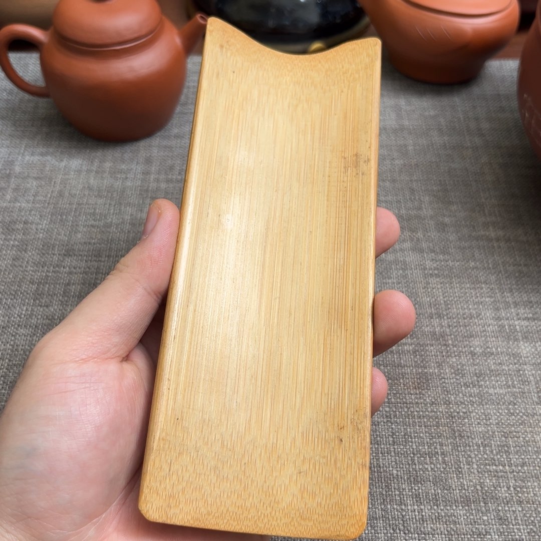 茶壶紫砂竹子 茶则