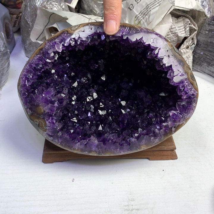 紫晶大型摆件（非配饰）未镶嵌