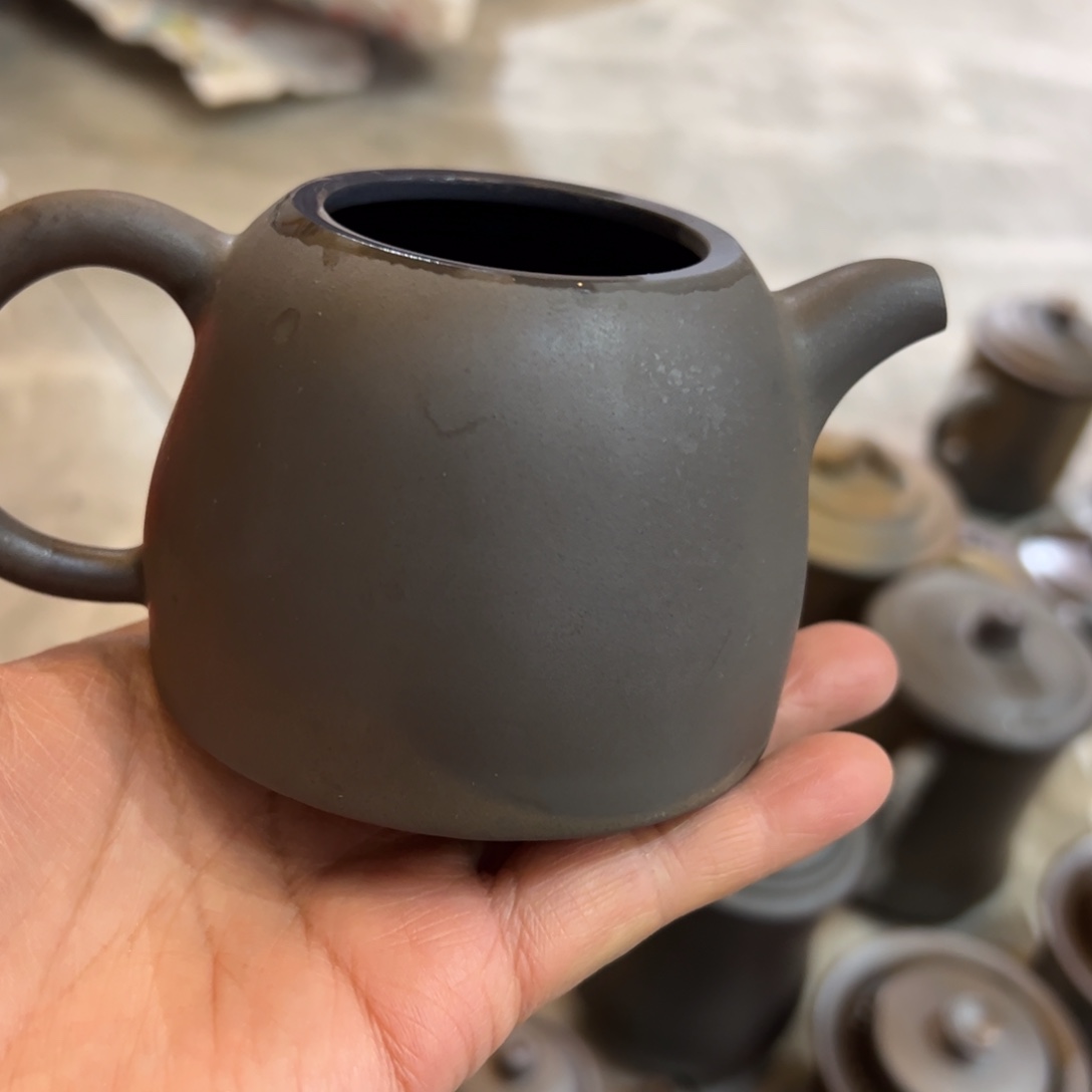 贵台龙窑柴烧茶壶128