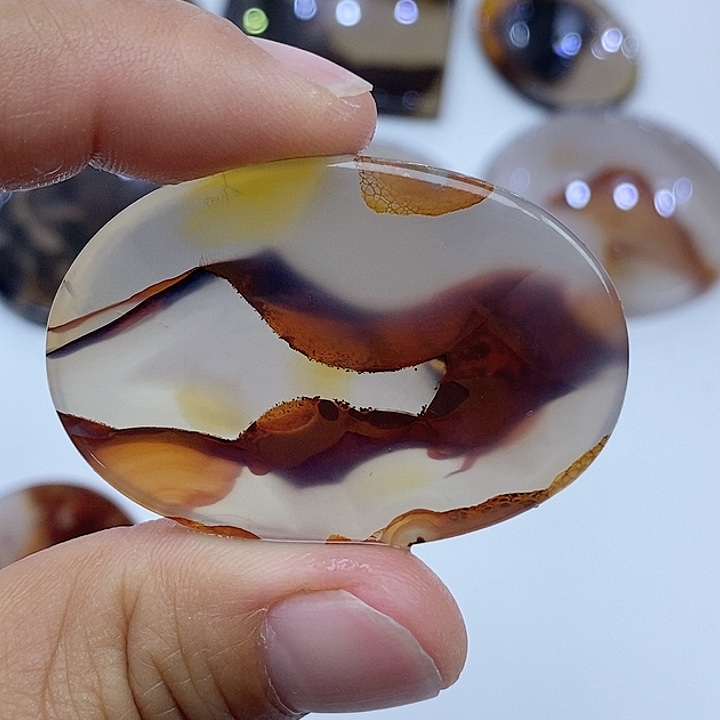 玛瑙/玉髓未镶嵌珠宝半成品