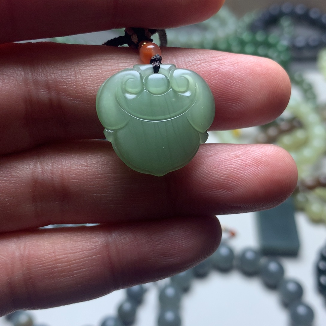 G***e和田玉未镶嵌手链