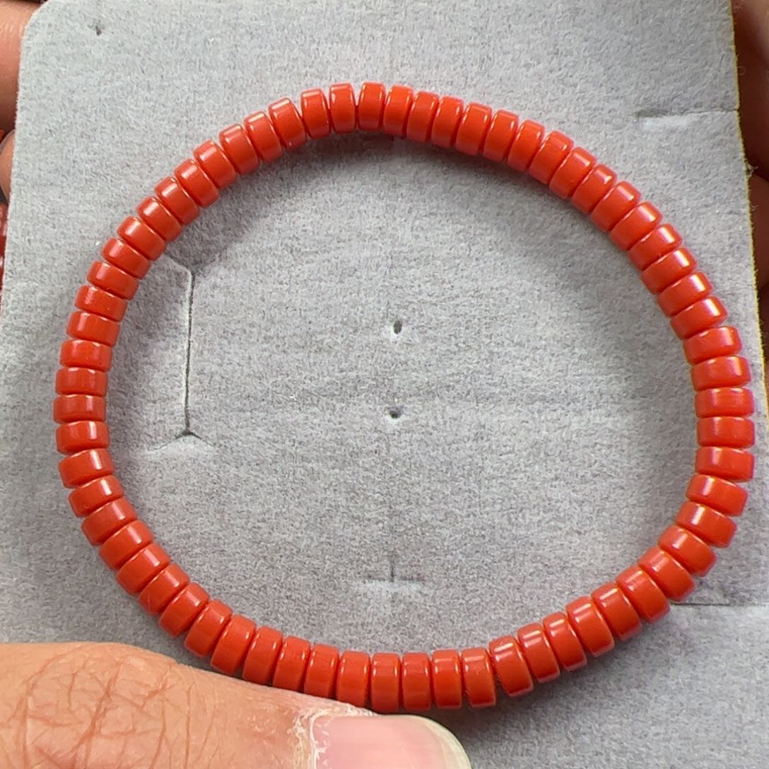 南红玛瑙手串未镶嵌