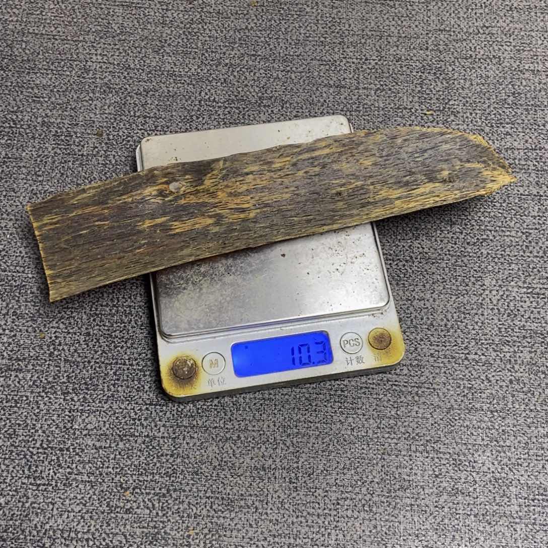 正***说24年9月沉水绿棋楠红骨凹身皮油老料