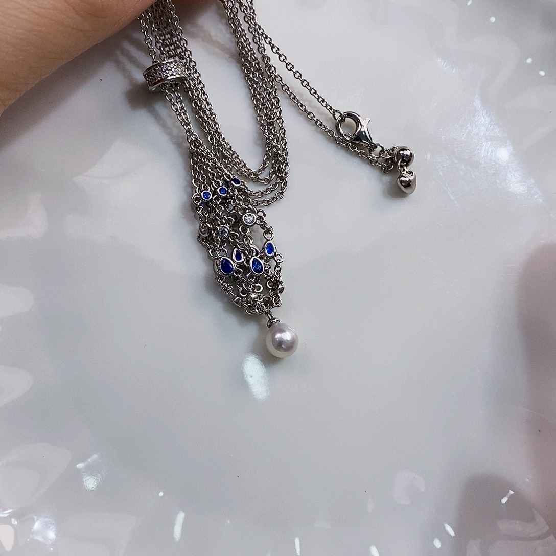 银S925镶嵌配件淡水珍珠诺****言