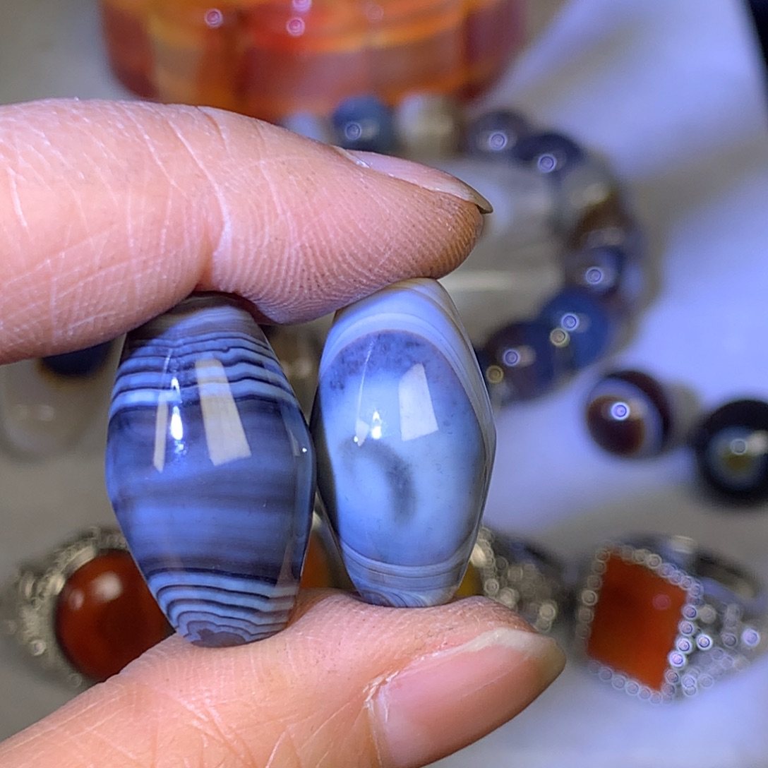 玛瑙/玉髓未镶嵌颈饰