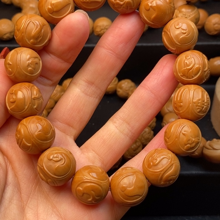 猴头核桃吊坠知*四面无相