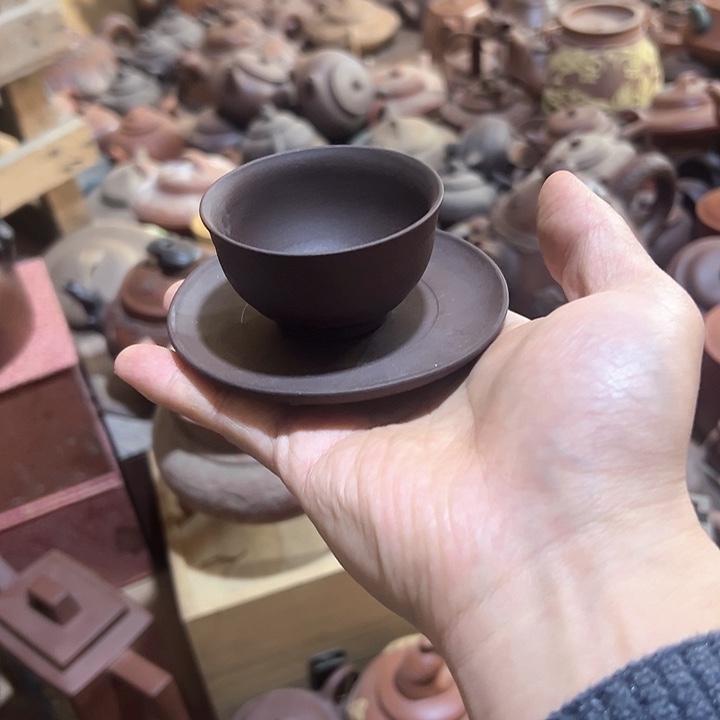 紫砂茶壶原矿紫砂杯