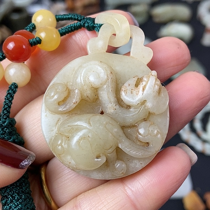 和田玉挂件未镶嵌