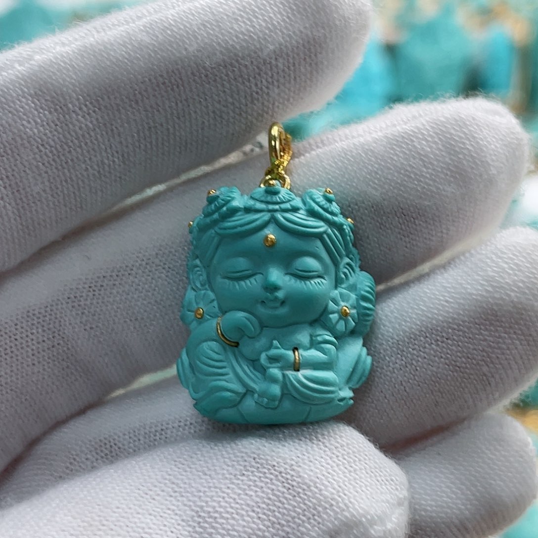 绿松石珠宝奇石未镶嵌