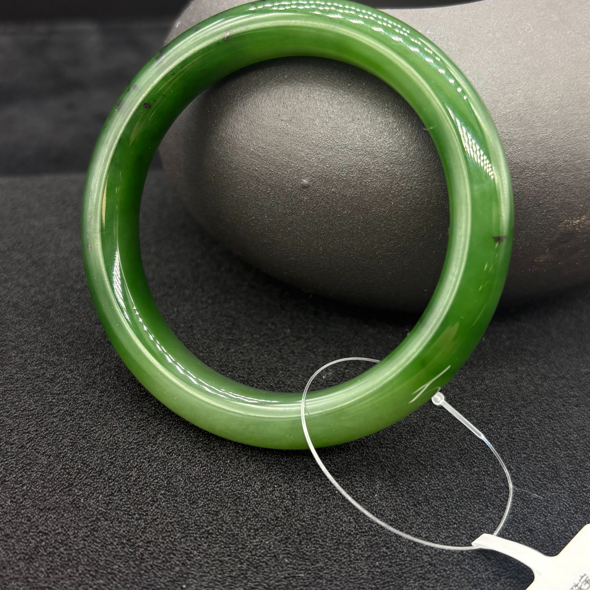 命运（红皮碧玉）/1240和田玉碧玉正装手镯-ZM00多样性发货