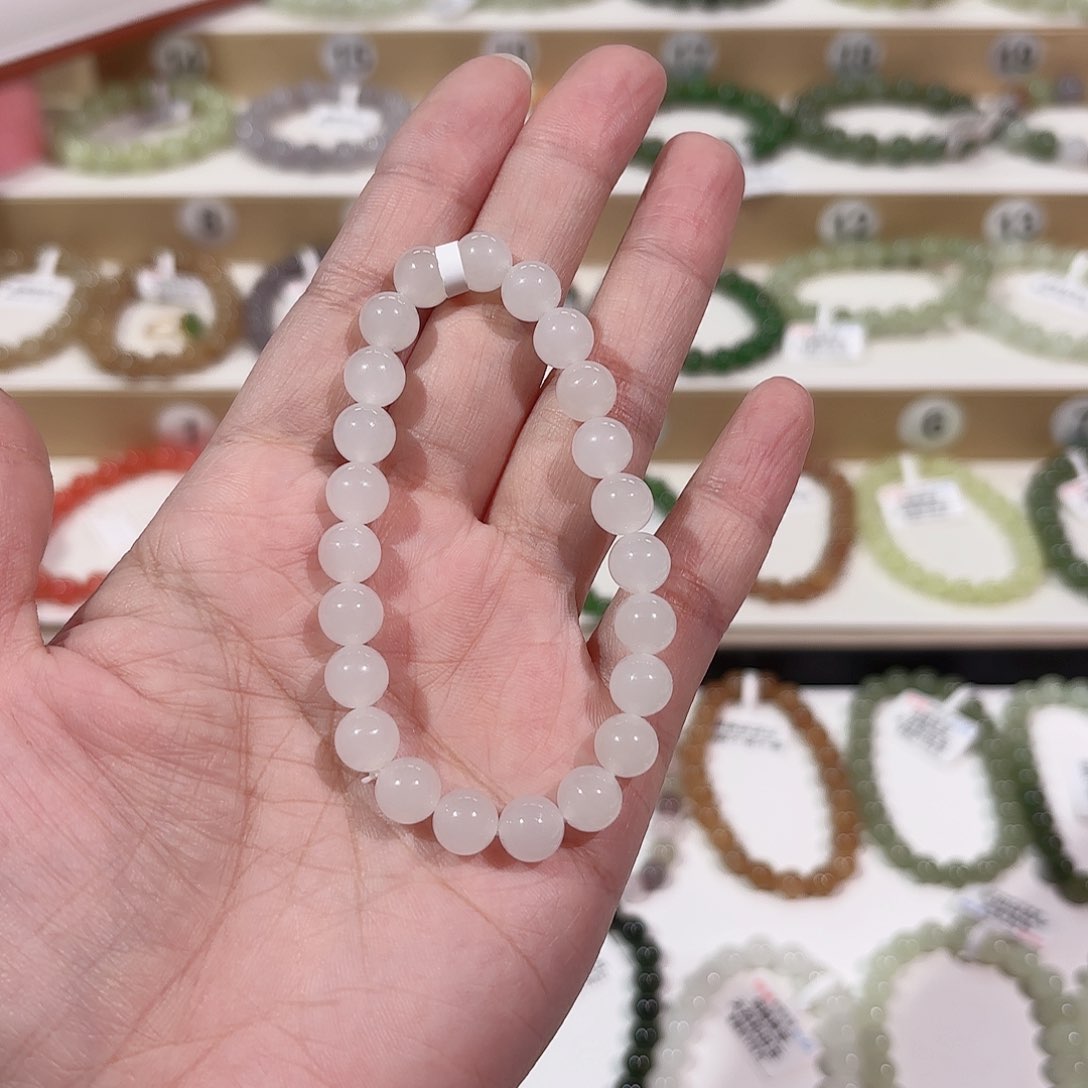 和田玉手链未镶嵌