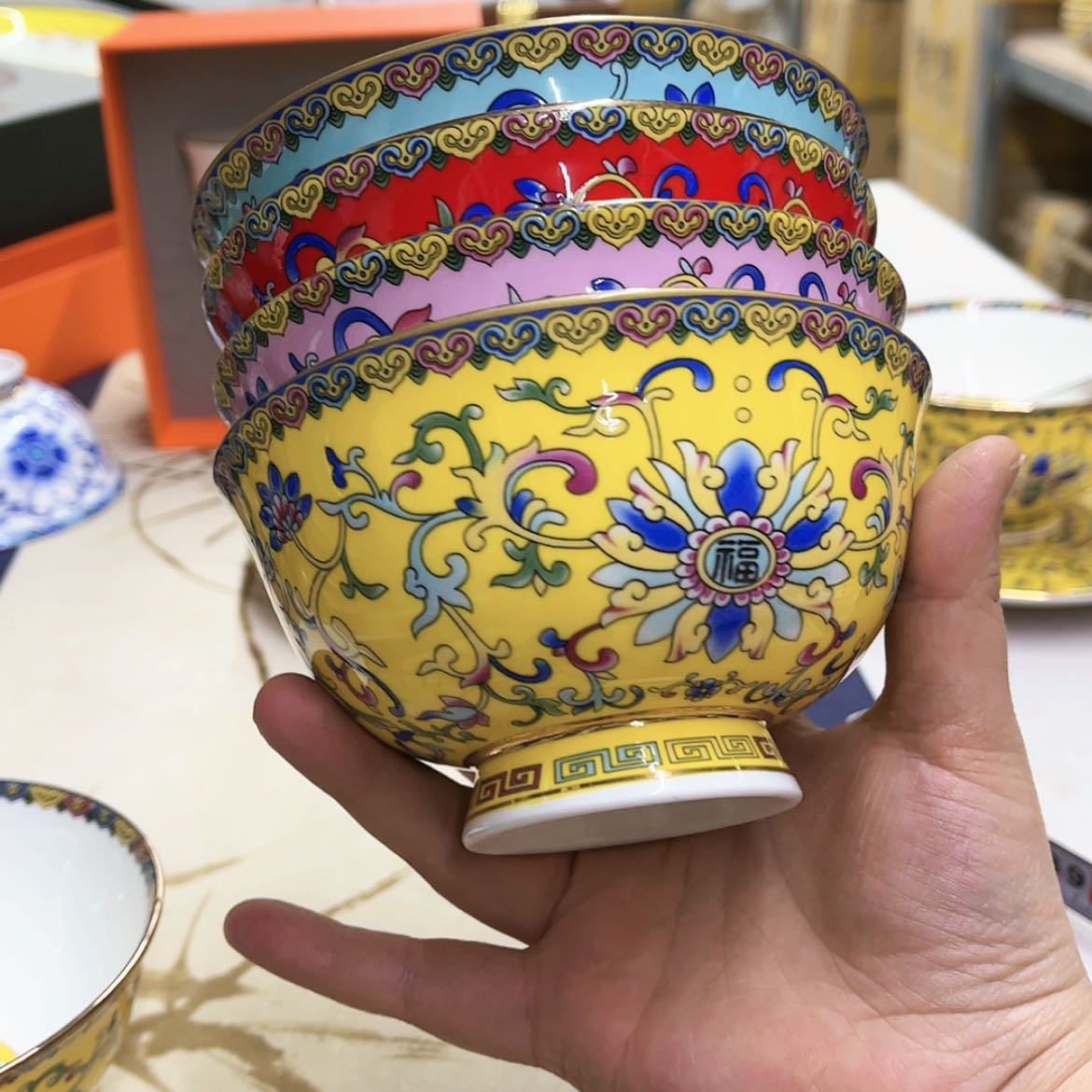 【闪购商品】珐琅5英寸4混。。。。。。