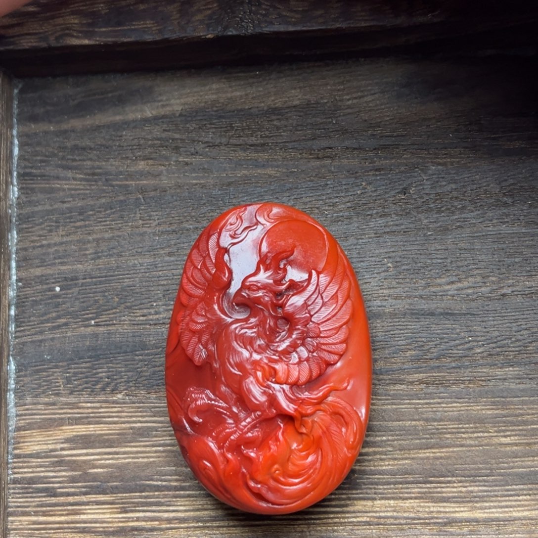 家***昱南红玛瑙未镶嵌颈饰