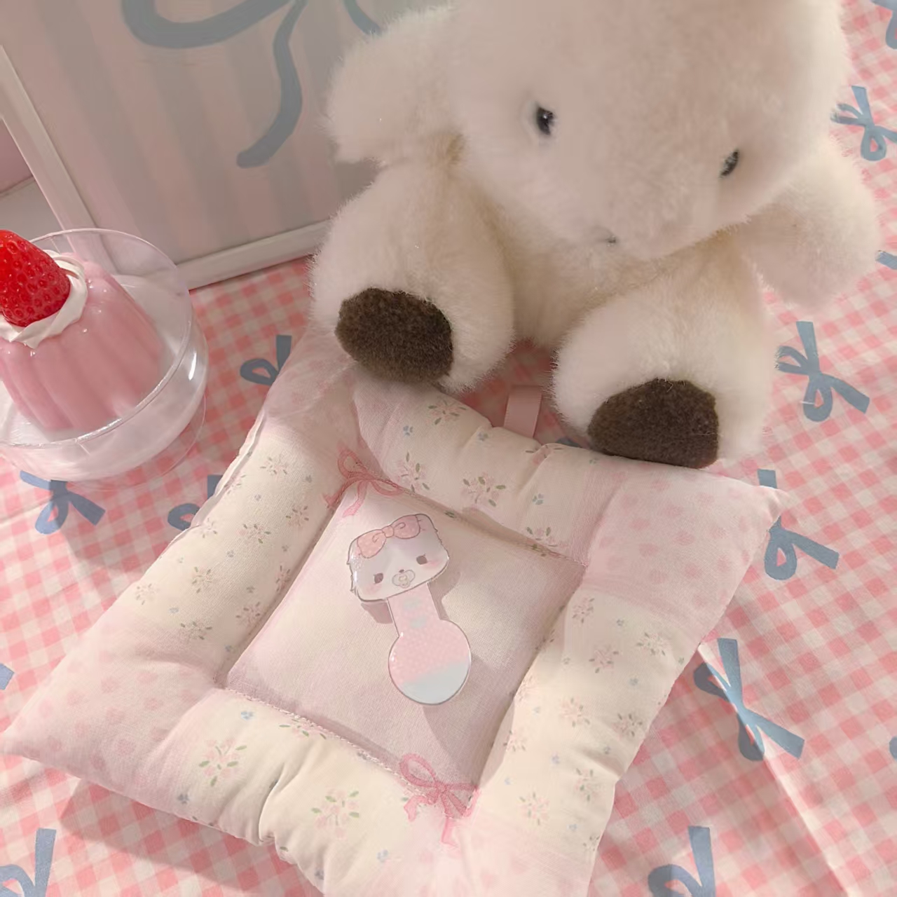 f1小羊软萌勺子发夹