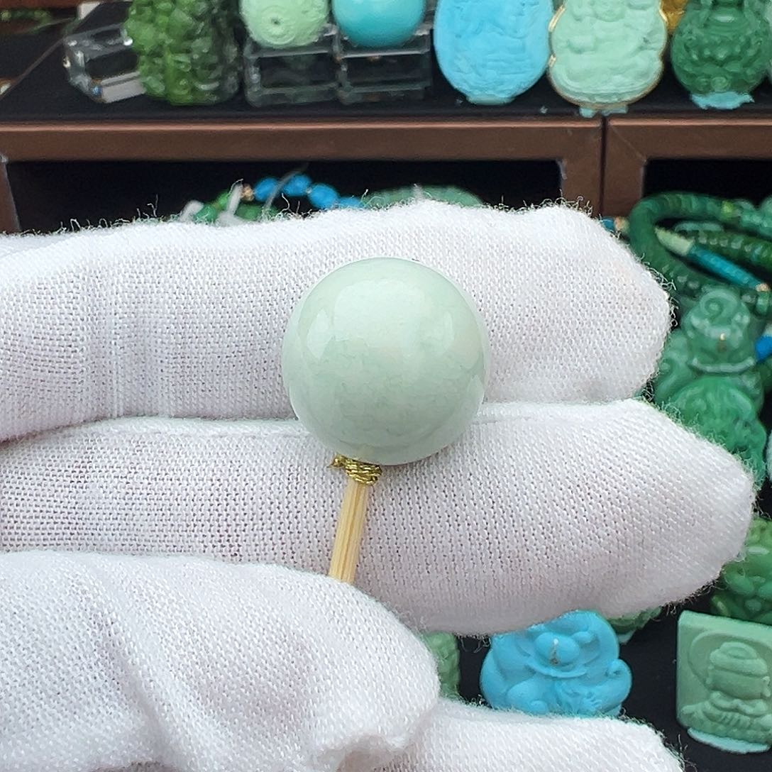 绿松石未镶嵌绿松石主播璐璐