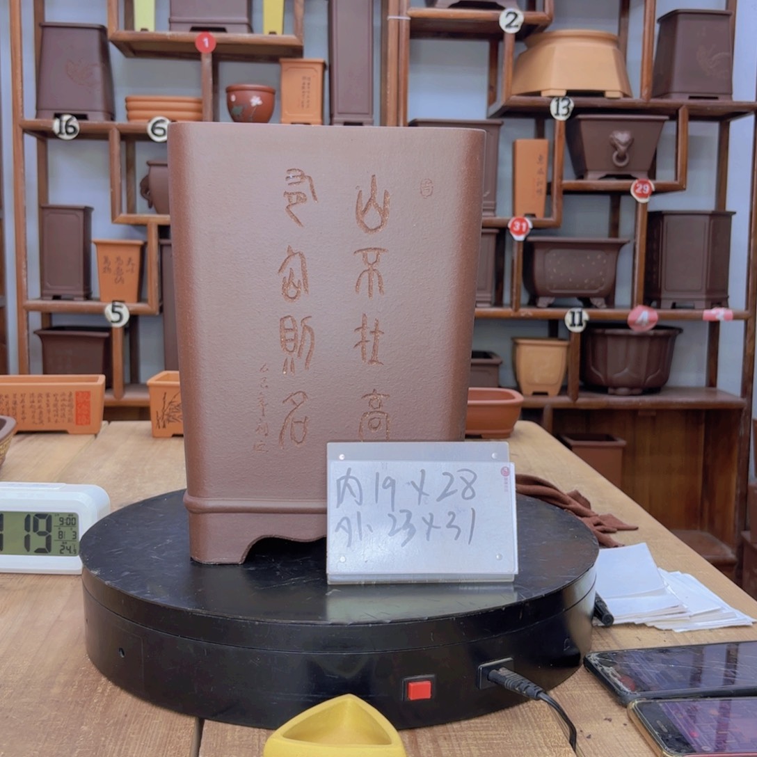 花***朵紫砂花盆福利秒杀