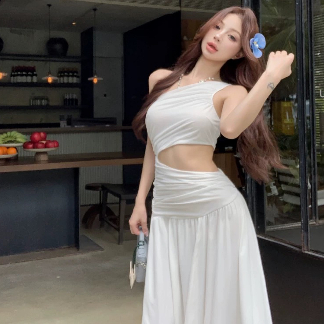 2015#白色连衣裙