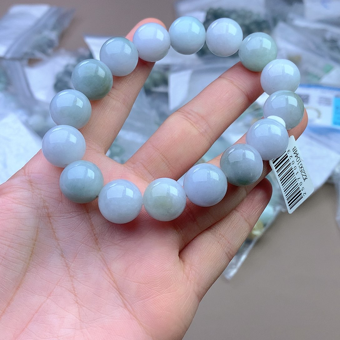 未镶嵌手链翡翠手串