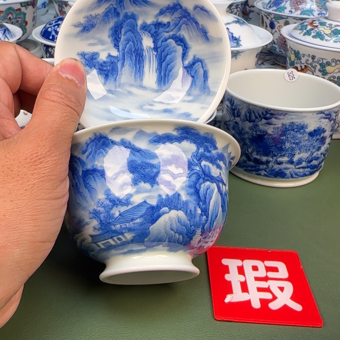 景德镇手绘茶器闪购334
