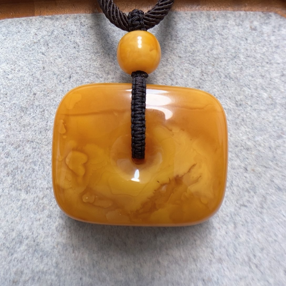 蜜蜡颈饰未镶嵌蜜蜡