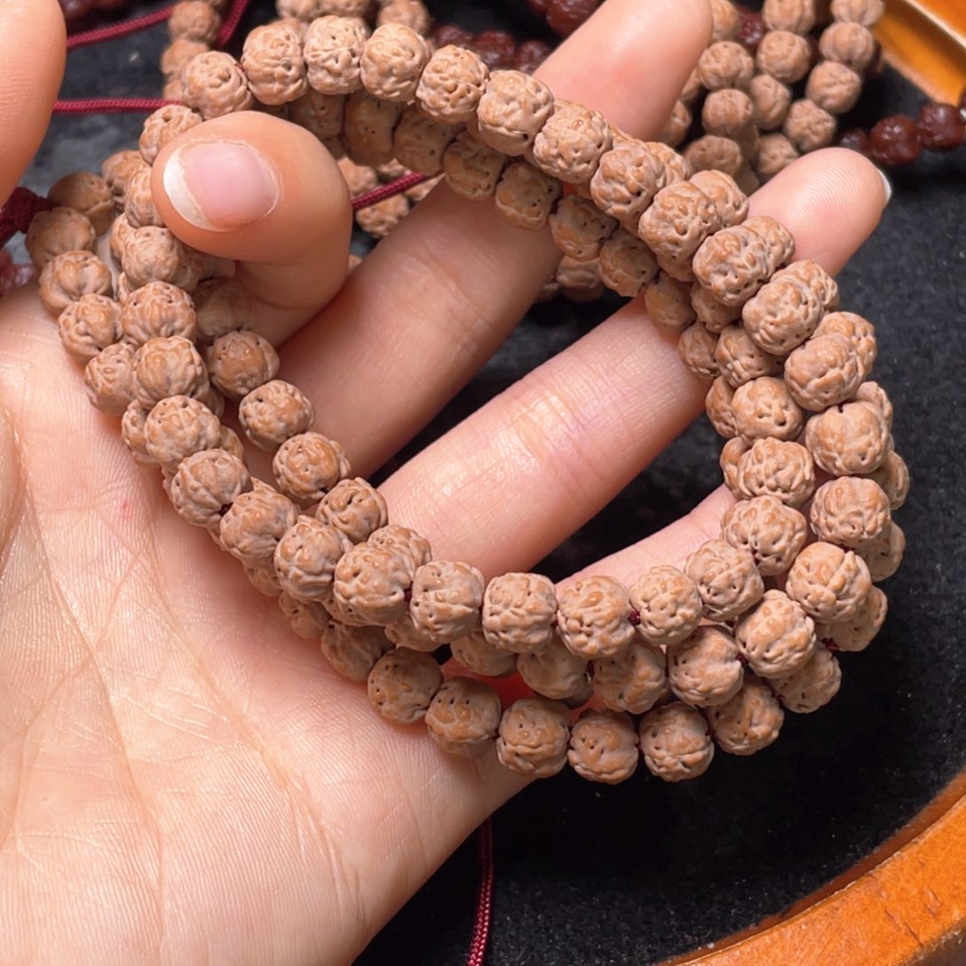 金刚菩提手串平*人定制收藏级佛手尺寸7.5