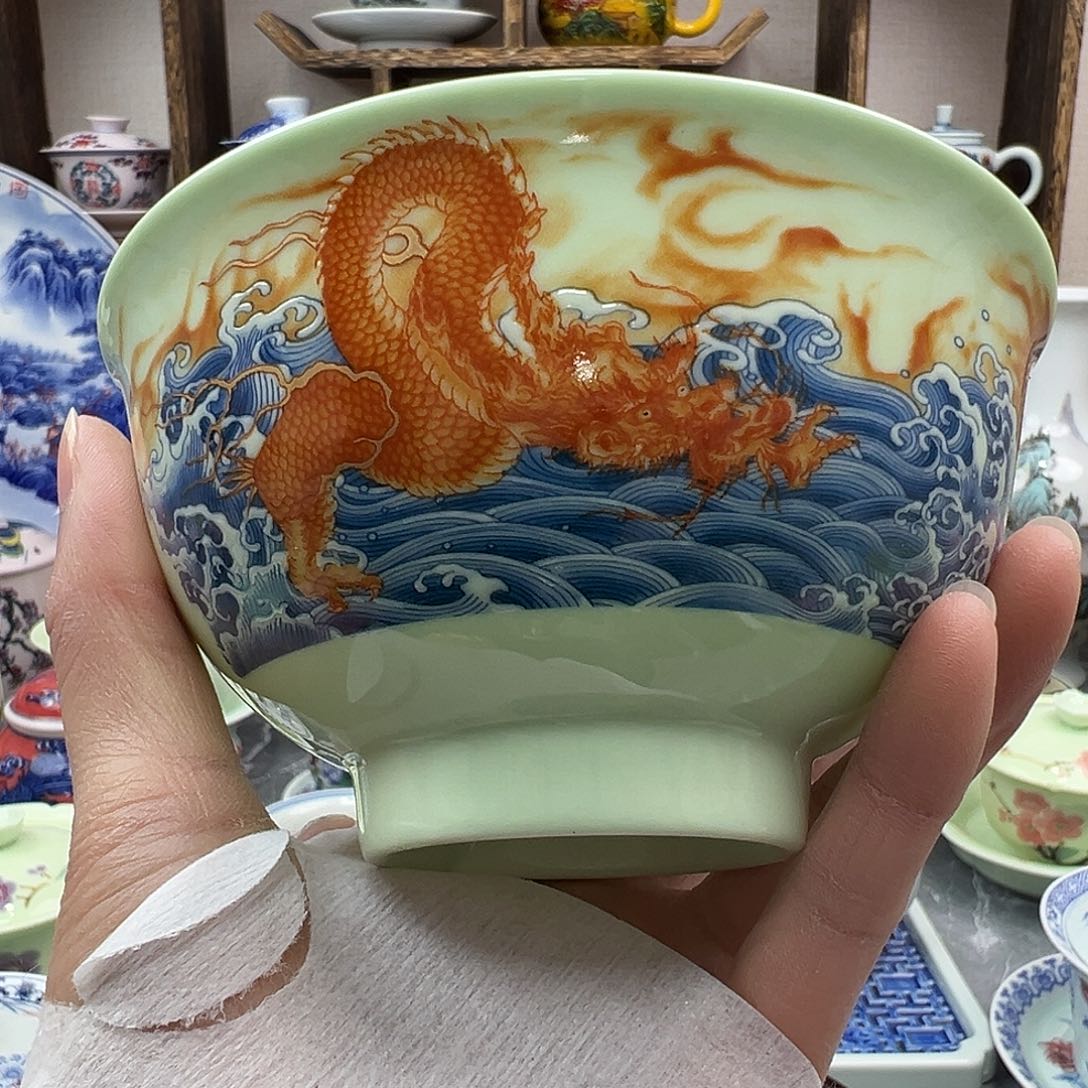 摆件陶瓷景德镇陶瓷567老厂瓷25