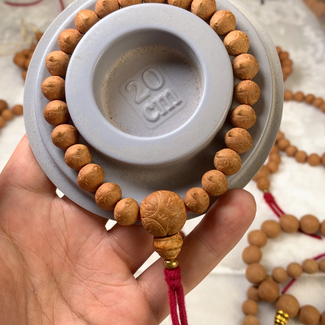 释***怀手串凤眼菩提10.5一物一图