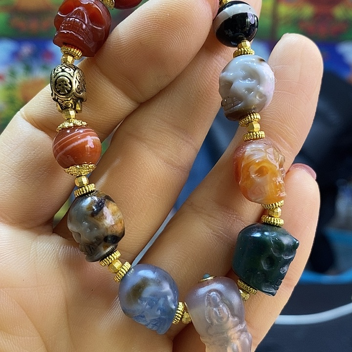 玛瑙/玉髓手链未镶嵌