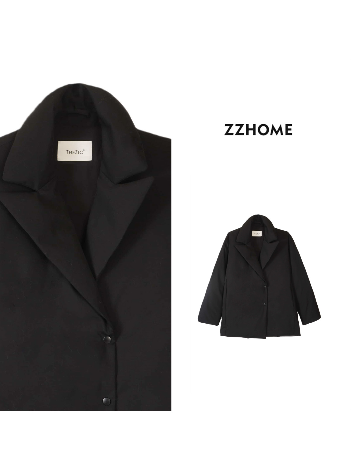 ZOZO HOME ｜暖冬刚需软力量解构西装领鹅绒服q172290p