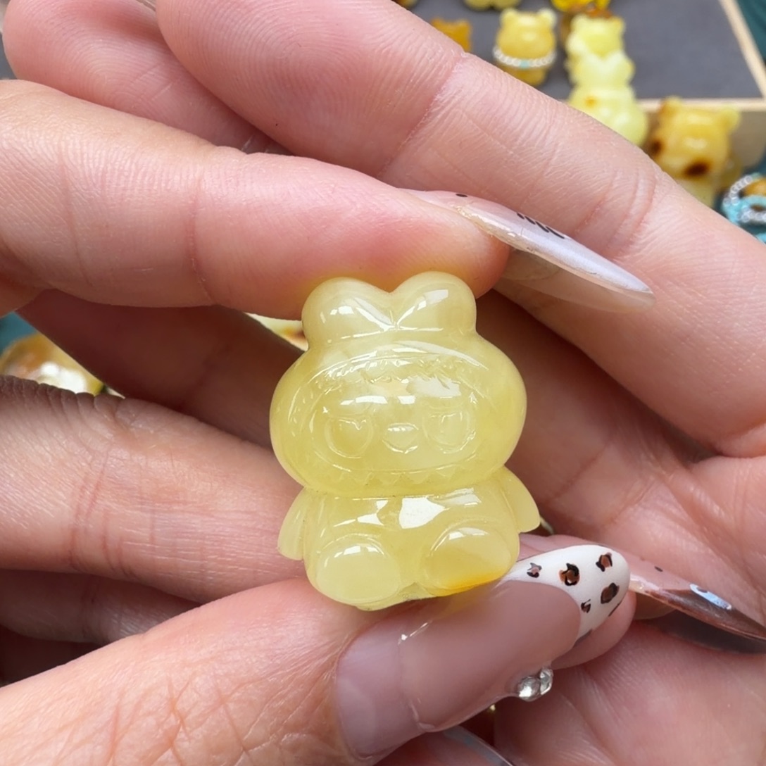 琥珀未镶嵌裸石蜜蜡