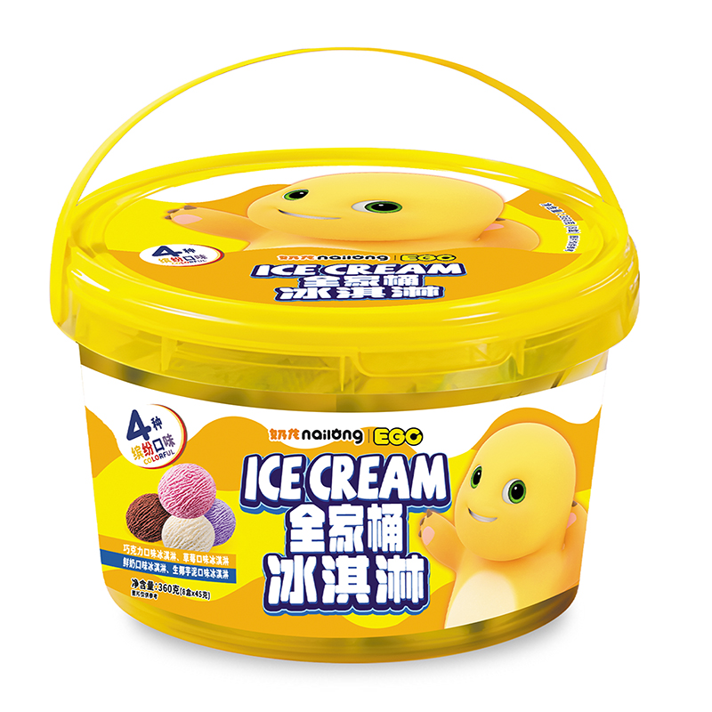 奶龙全家桶冰淇淋（内含4种口味）