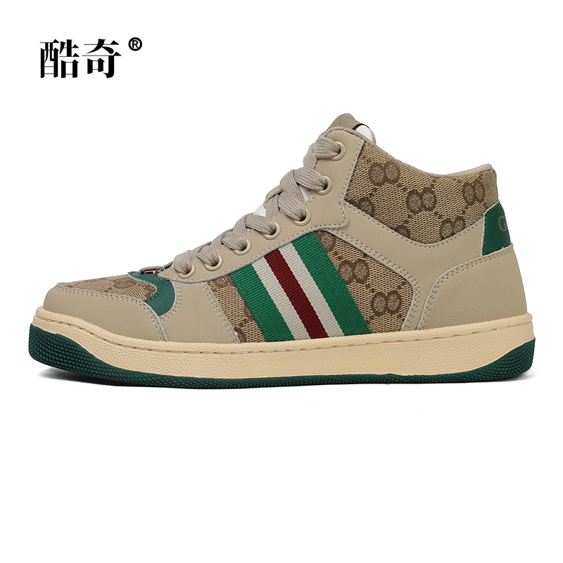 【经典高帮脏鞋】轻奢时尚加绒秋冬新款男女同款百搭高帮休闲运动鞋
