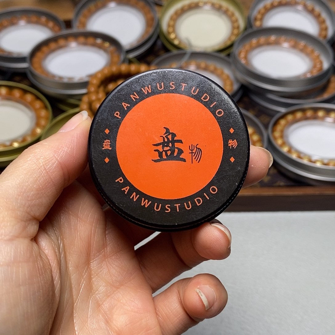 猴头核桃手串牛油膏