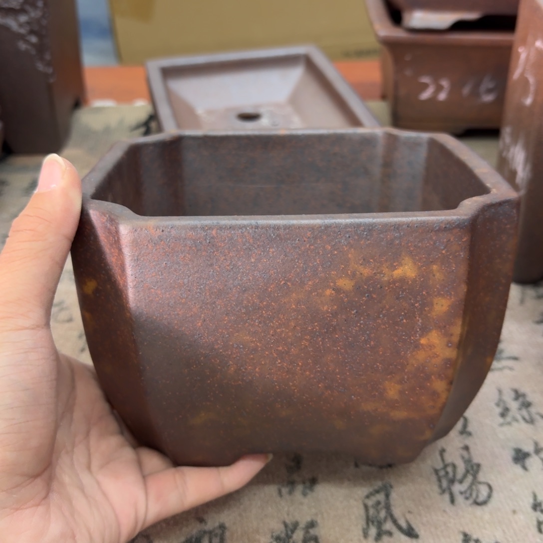 紫砂花盆14号宜兴紫砂正品16x10
