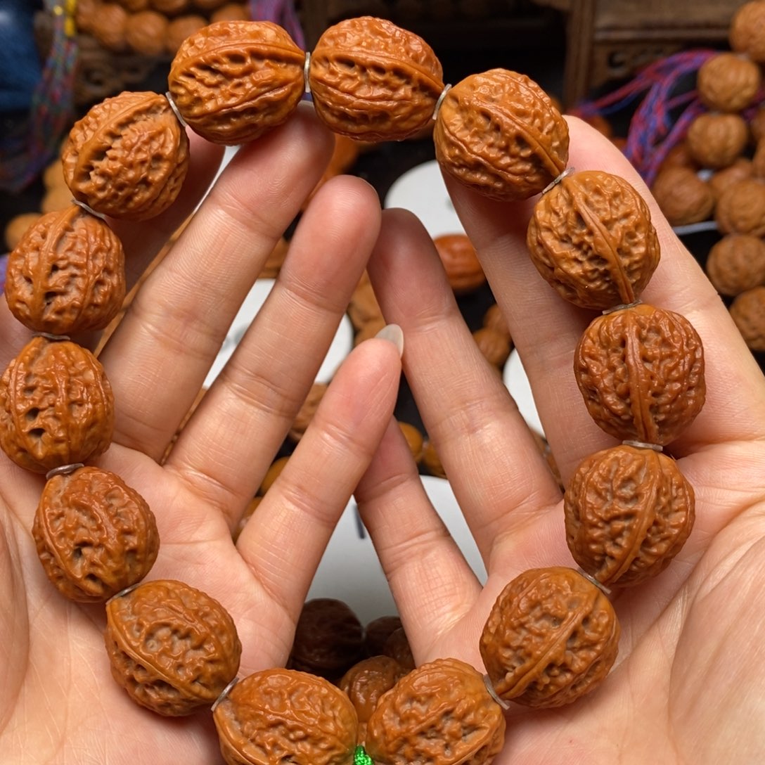 桃核手串火麒麟枣