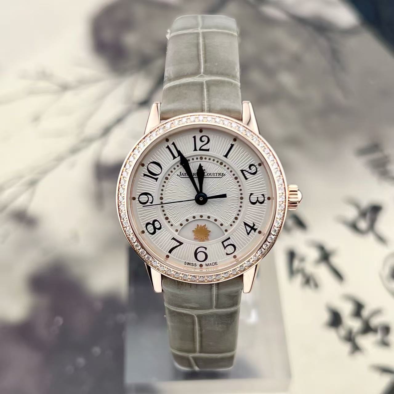 99新 Jaeger-LeCoultre/积家 单表29mm约会 Q3462421 玫瑰金 原钻