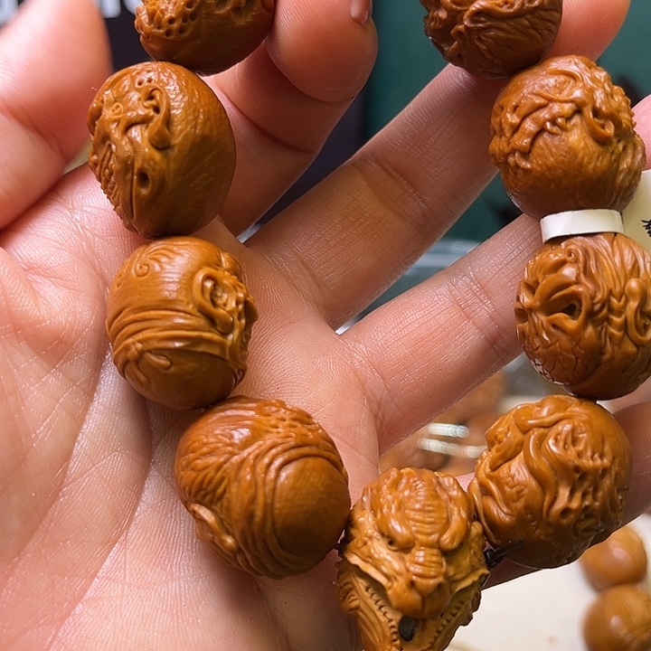 橄榄核手串/手链纯手工向死而生孤品